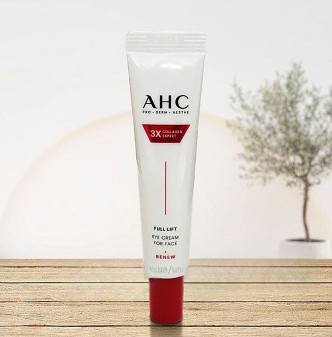 Преміальний омолоджувальний крем для очей і обличчя AHC 3X Collagen Exoert Full Lift Eye Cream