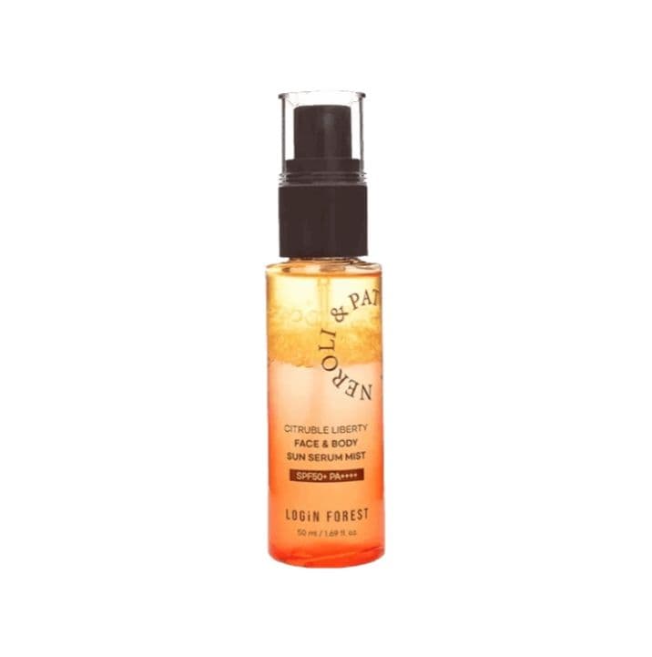 Сонцезахисний серум-міст для обличчя і тіла LOGiN FOREST Citruble Liberty Face & Body Sun Serum Mist SPF50+ PA++++