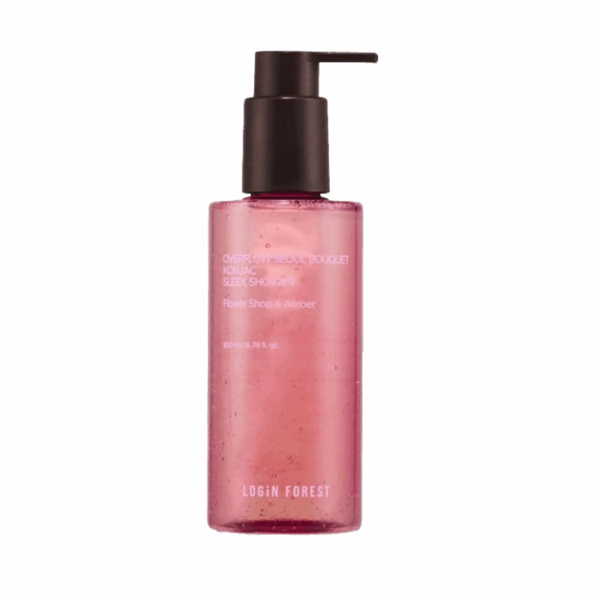 Гель для душу з конняку і квітковою водою LOGiN FOREST Overflow Seoul Bouquet Konjac Sleek Shower