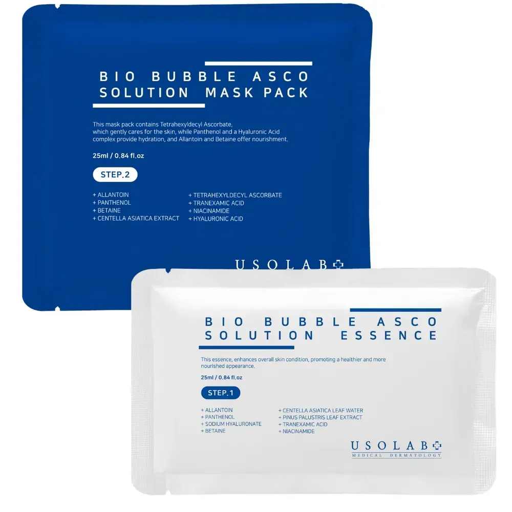 Набір для процедури карбоксітерапії USOLAB Bio Bubble Asco Solution Kit 1 процедура