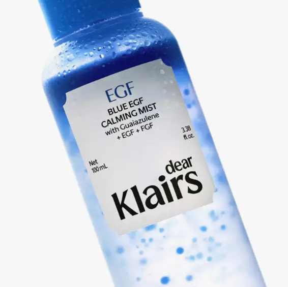 Двофазний заспокійливий міст DEAR, KLAIRS Blue EGF Calming Mist 2